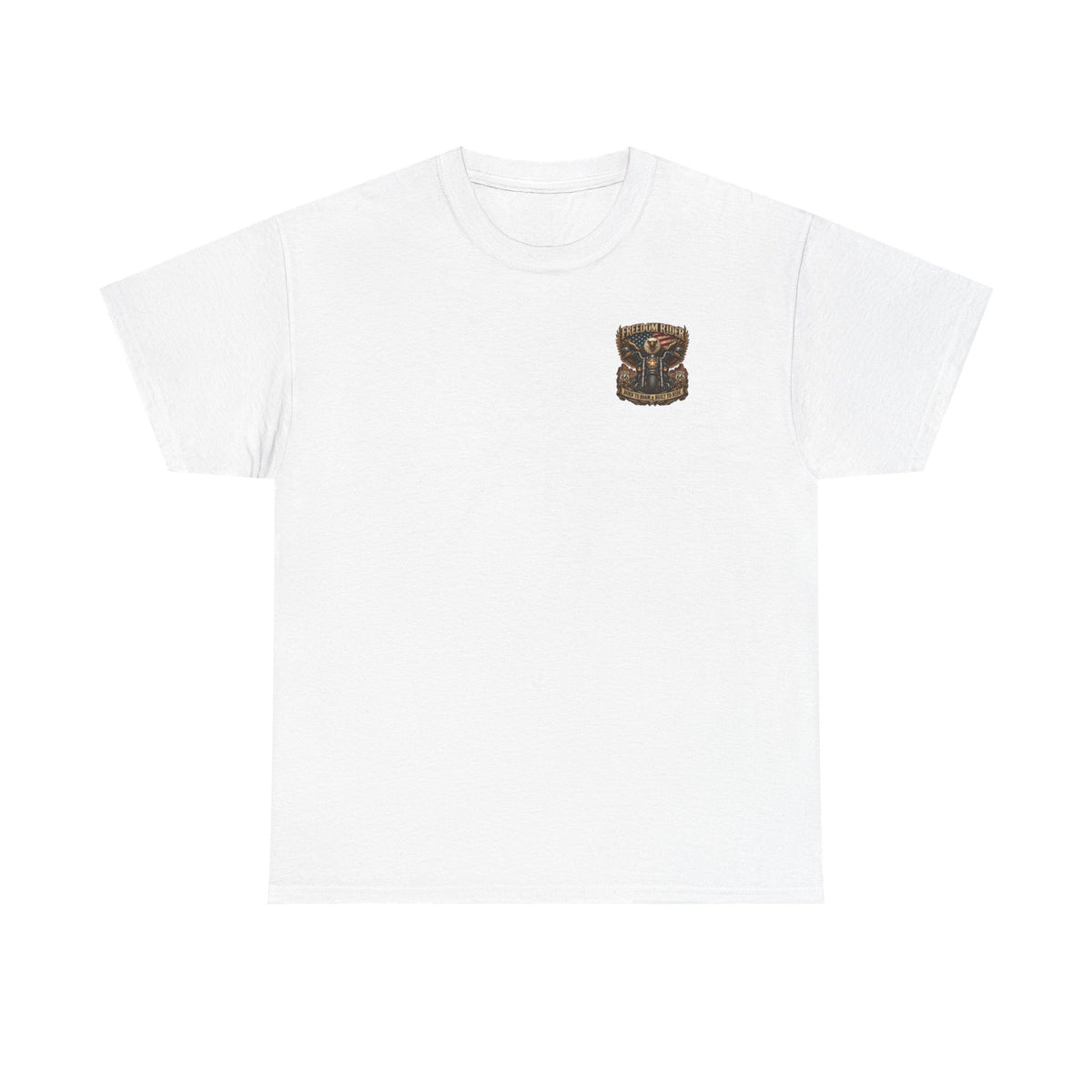Freedom Rider Motorcycle T‑Shirt — Born to Roam Vintage Biker Tee