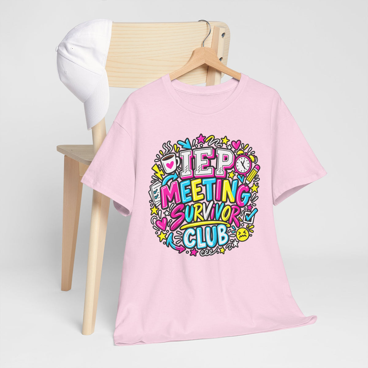 Video Meeting Survivor Club T-Shirt — Funny Remote Work Tee