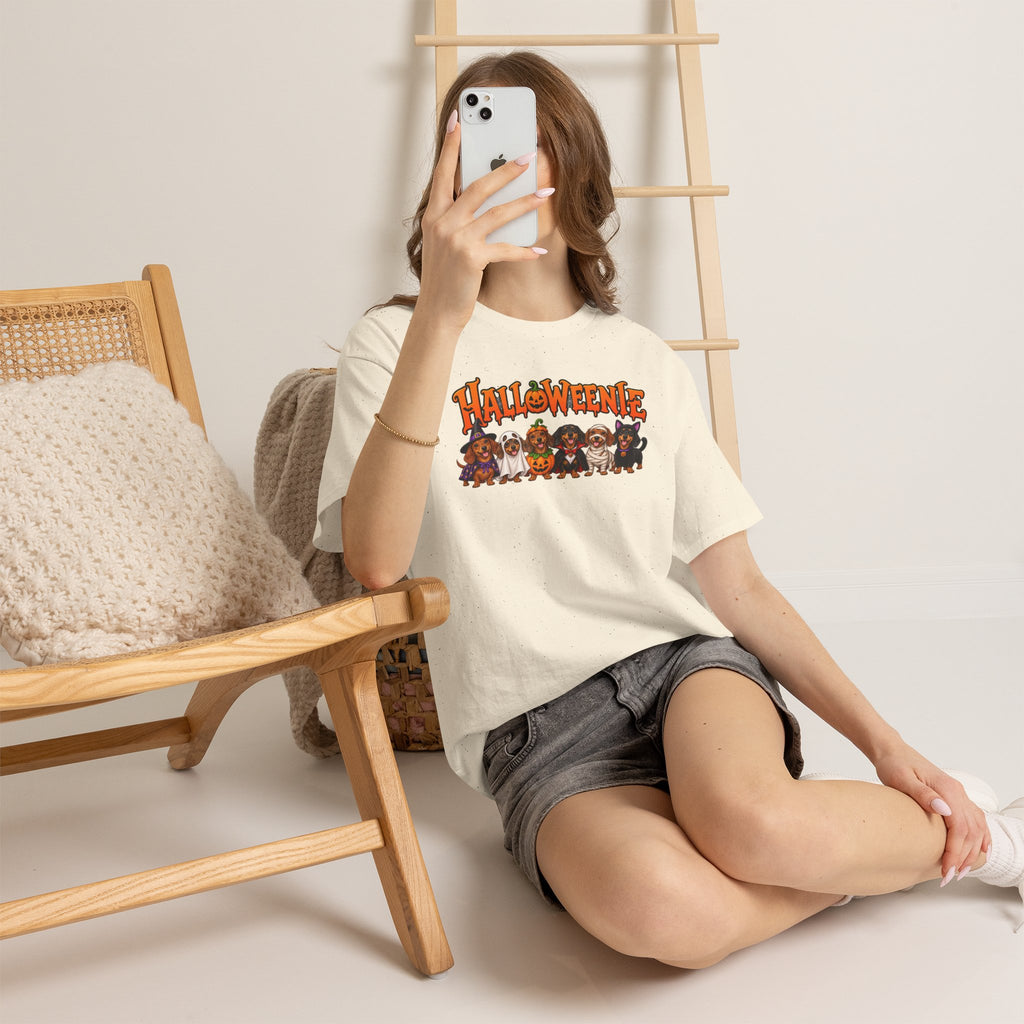 Halloweenie Dachshund T-Shirt | Halloween Dog Graphic