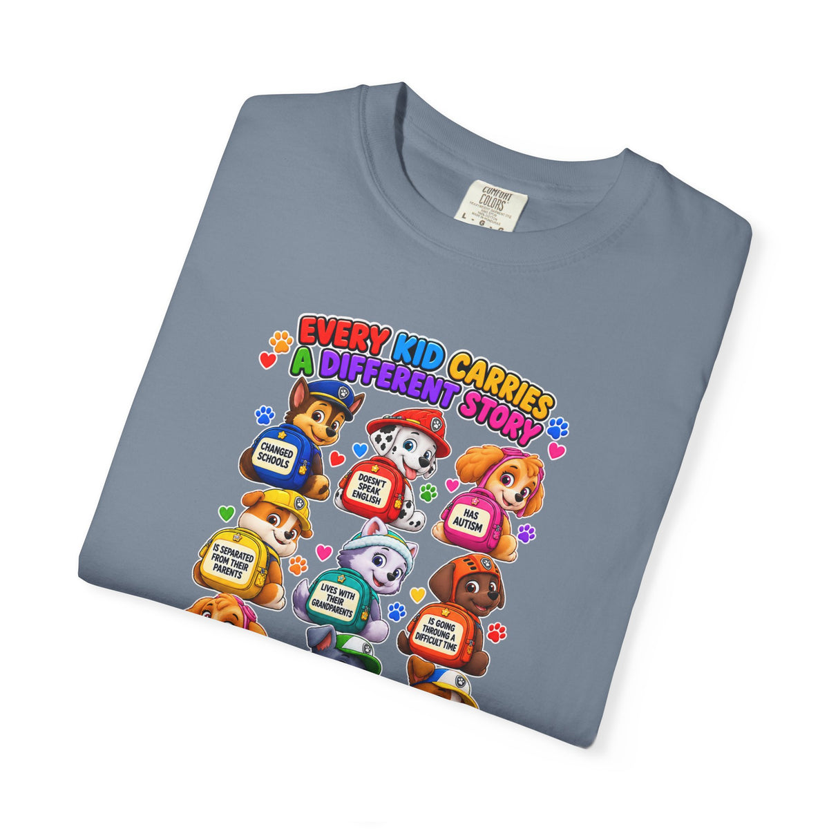 Be Kind Every Kid Carries Inspirational T-Shirt