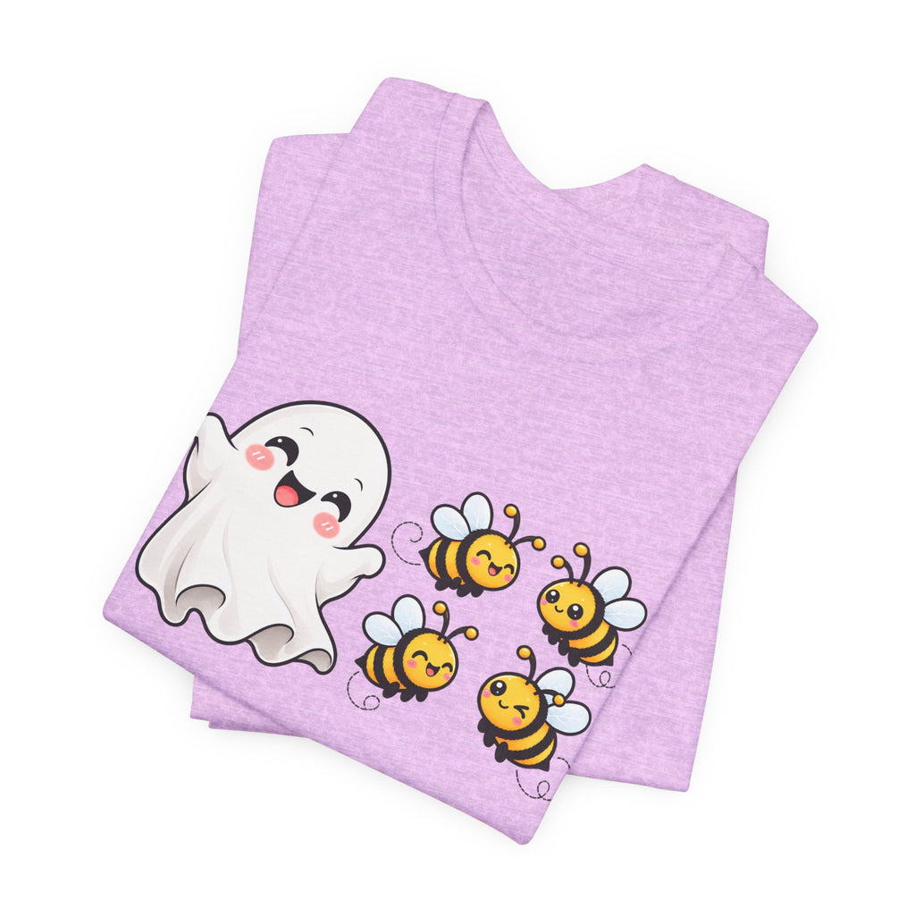 Boo & Bees Halloween Tee – Cute Ghost & Bee Shirt | Spooky Season Must-Have