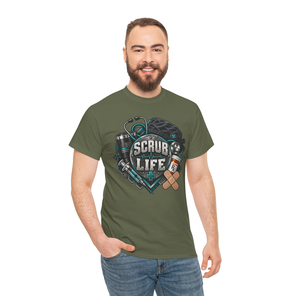 Scrub Life T-Shirt – Nurse & Healthcare Worker Graphic Tee