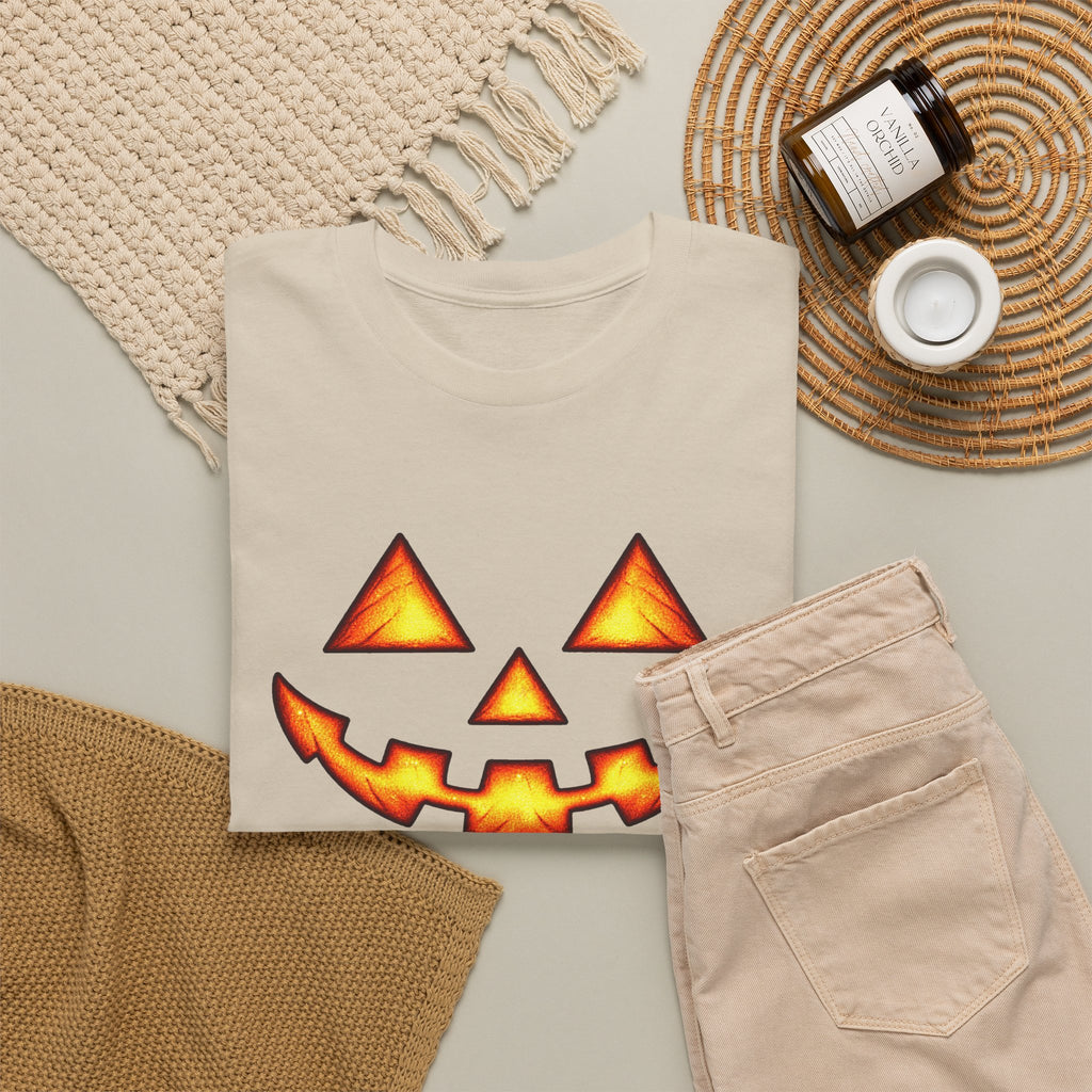 Halloween Jack-O'-Lantern Happy T-Shirt