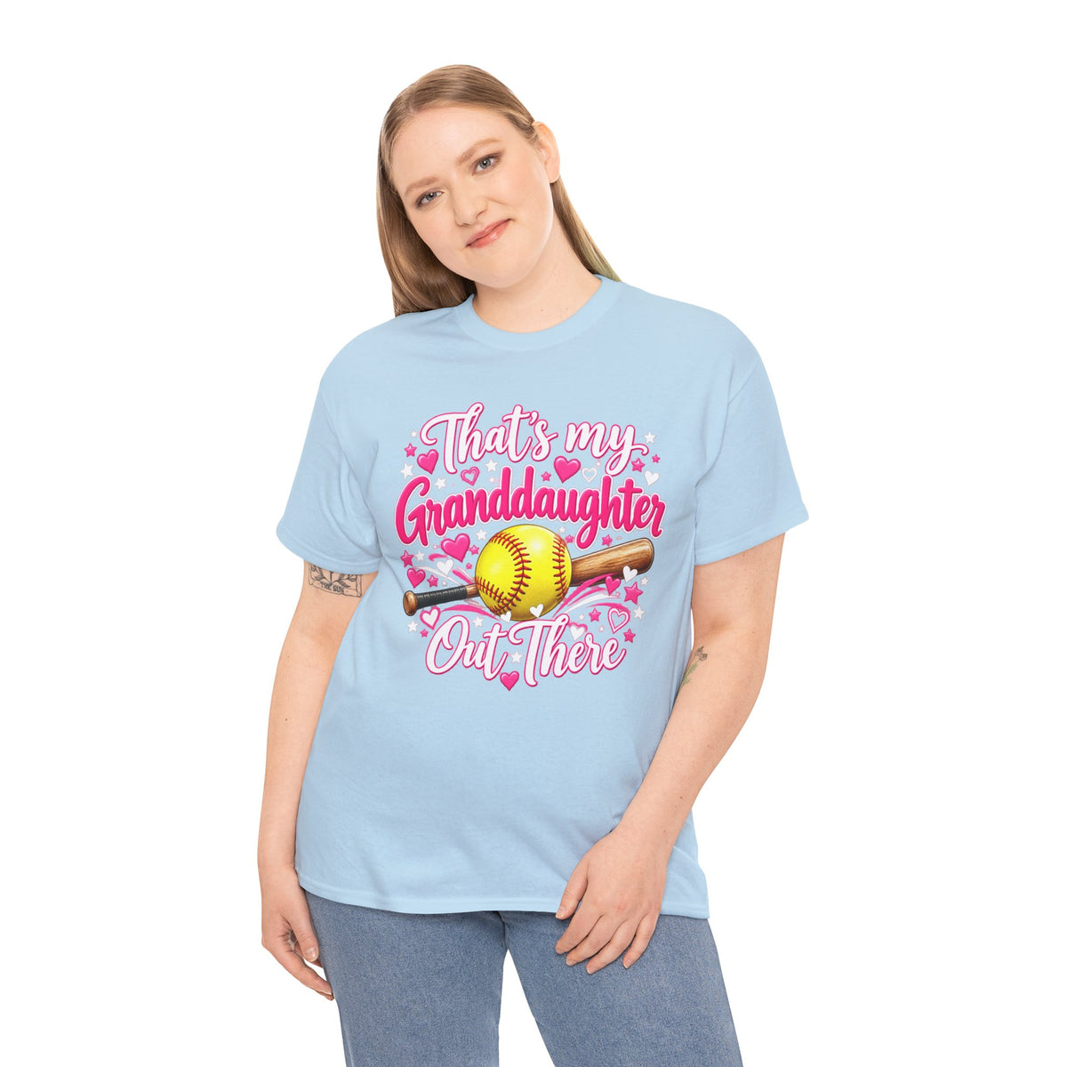 That’s My Granddaughter Out There Softball Grandma T-Shirt
