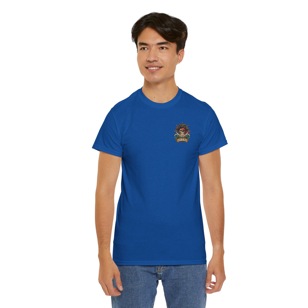 Pirate Skull Tee — "I Was a Pirate" Nautical Skull, Water • Alcohol • Booty • Boats Graphic T‑Shirt