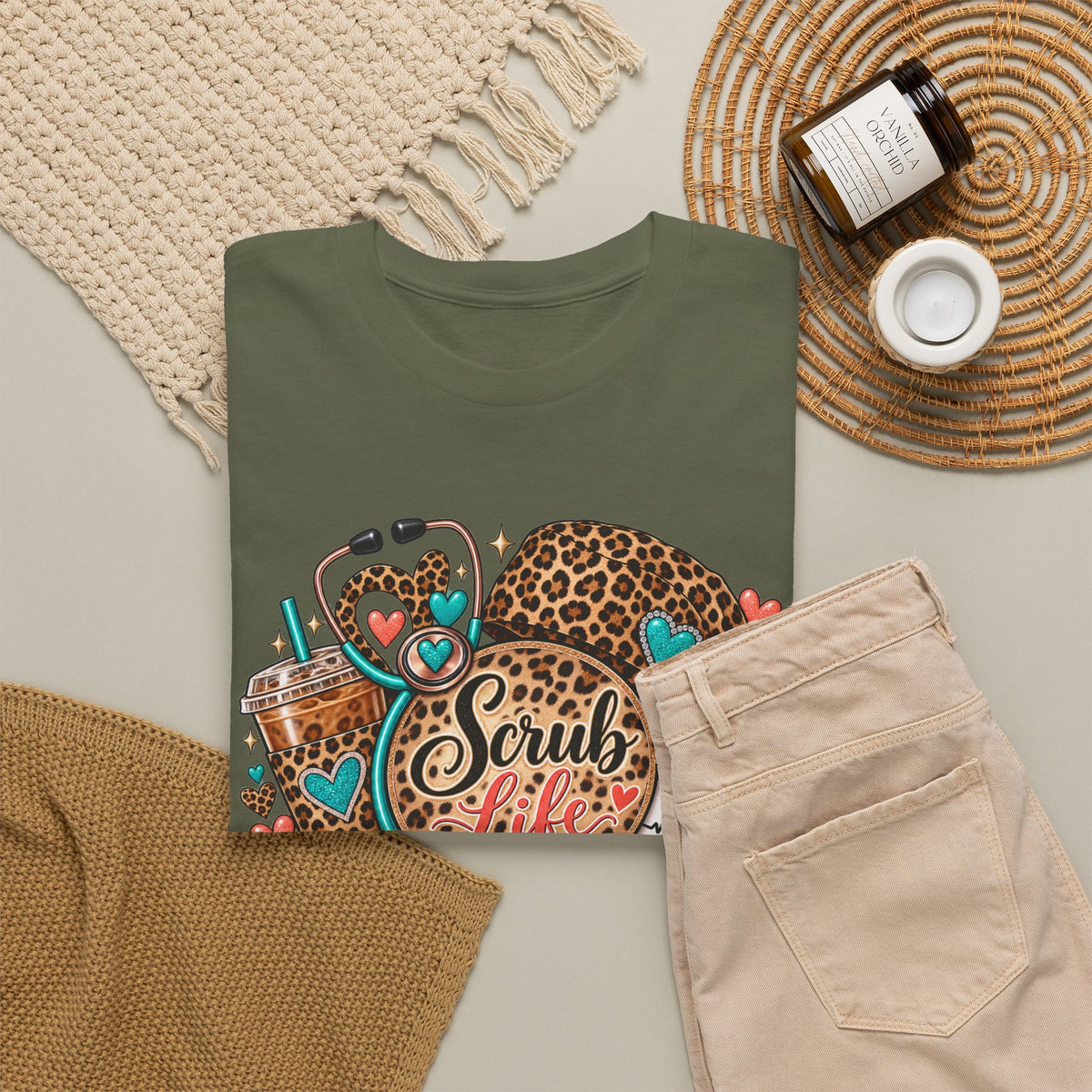Scrub Life Graphic Tee