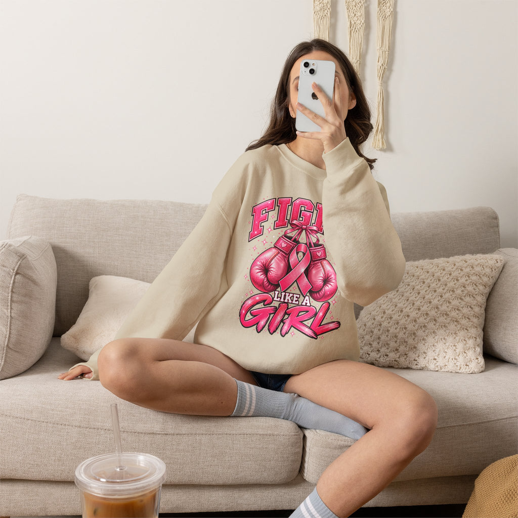 Fight Like a Girl Boxing Sweatshirt