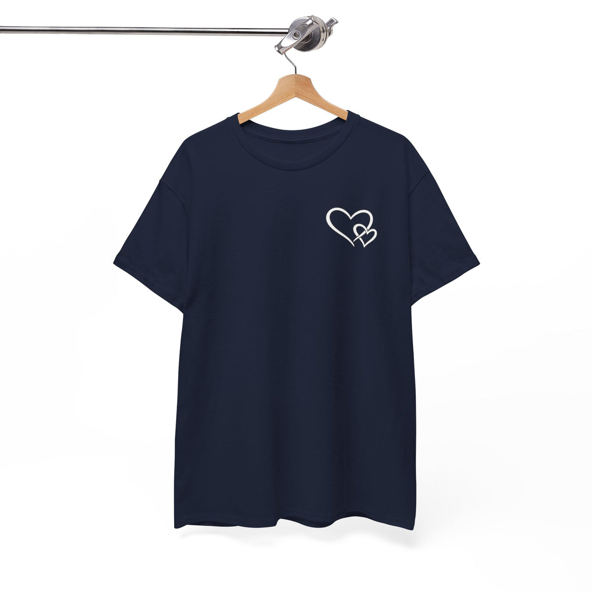 Inspirational Heart T-Shirt – "To the Person Behind Me: You Are Amazing, Beautiful and Enough" Motivational Tee