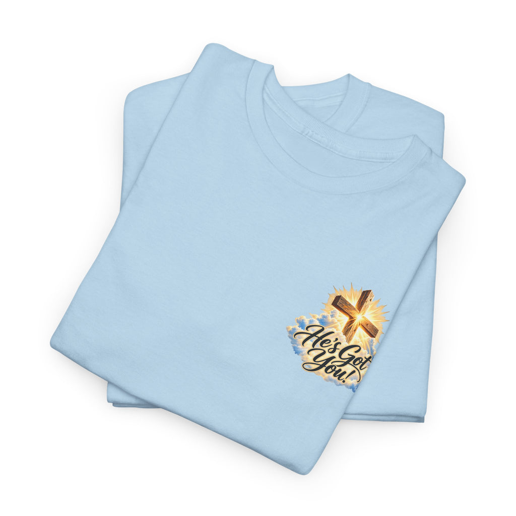 Don't Overthink It He's Got You Tee — Christian Cross Inspirational T‑Shirt