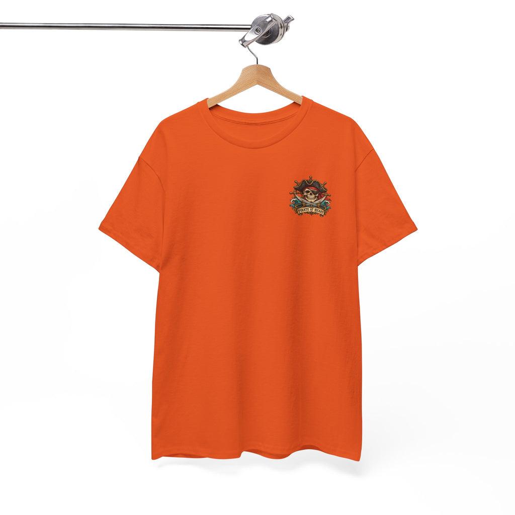 Pirate Skull Tee — "I Was a Pirate" Nautical Skull, Water • Alcohol • Booty • Boats Graphic T‑Shirt