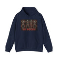 Go Bucks Hoodie — Vintage Red Deer Antlers Graphic Hooded Sweatshirt