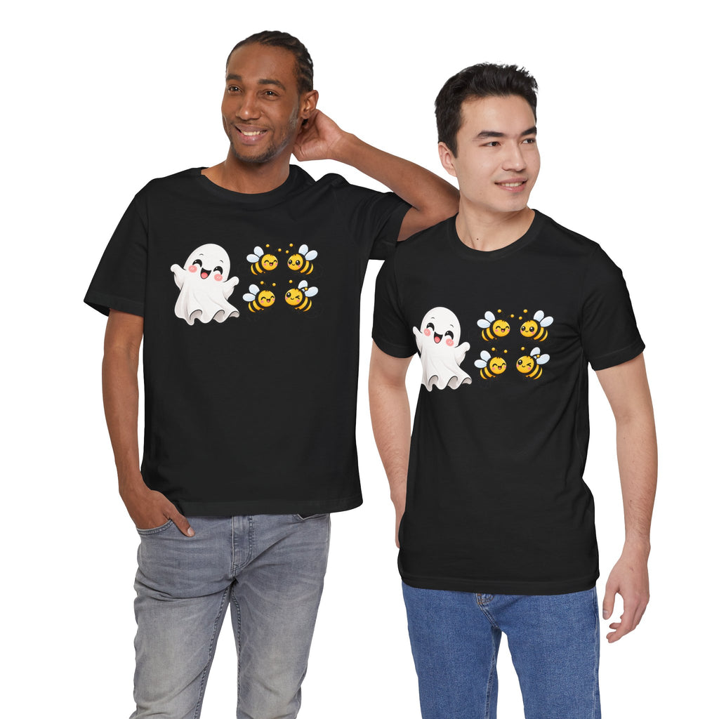 Boo & Bees Halloween Tee – Cute Ghost & Bee Shirt | Spooky Season Must-Have