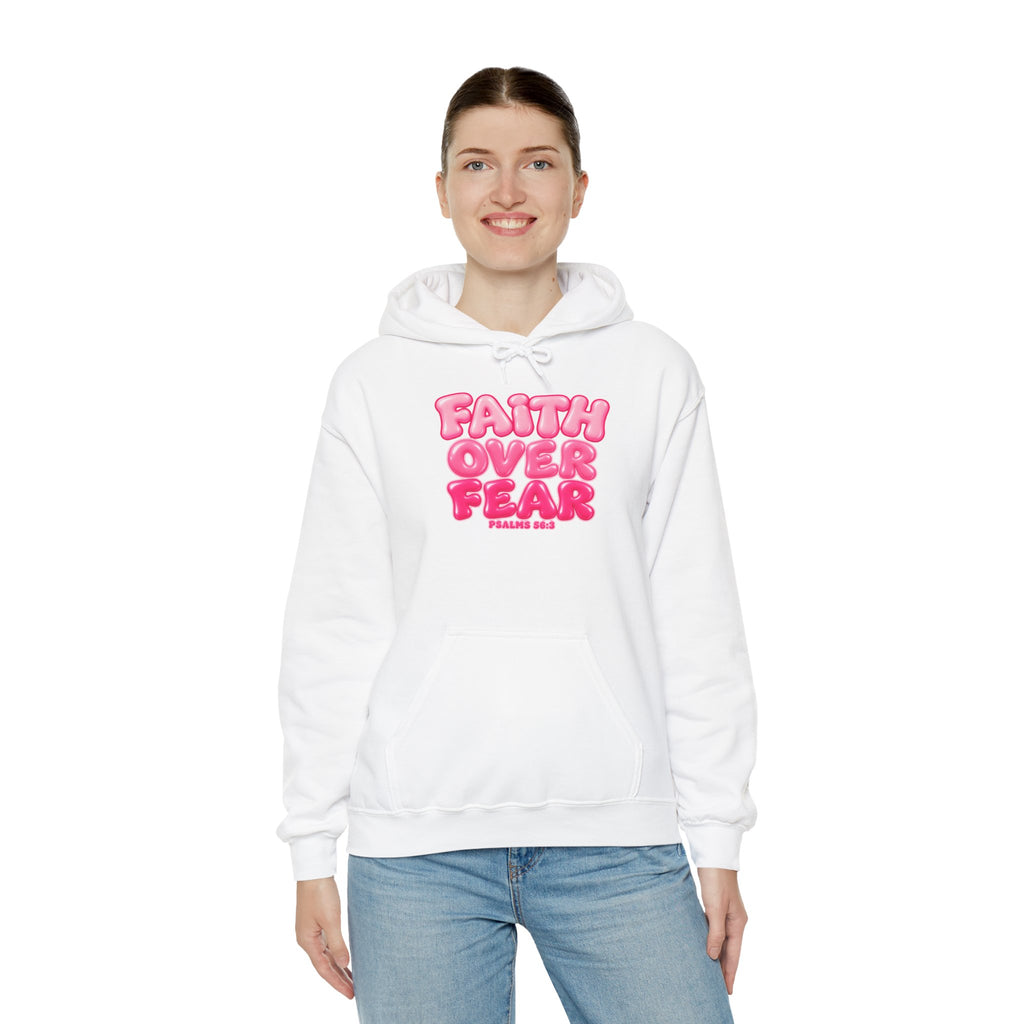 Faith Over Fear Inspirational Hoodie