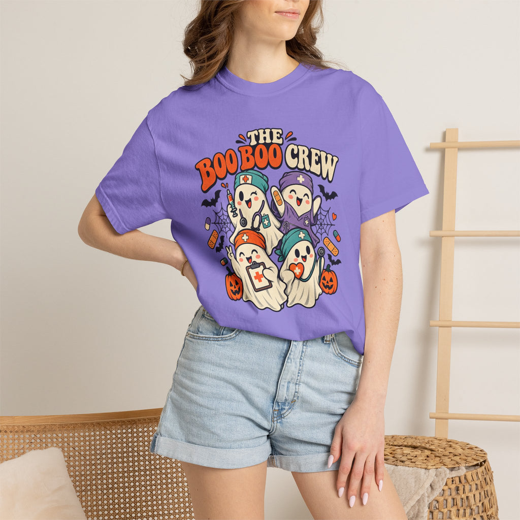 Halloween 'The Boo Boo Crew' Graphic T-Shirt