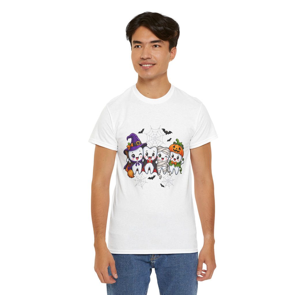 Halloween Teeth T-Shirt | Cute Dental Costume Graphic