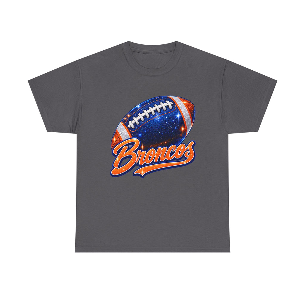 Broncos Football T-Shirt — Galaxy Football Graphic Tee