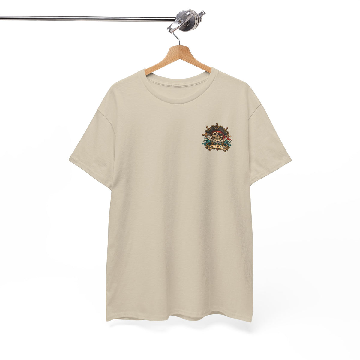 Pirate Skull Tee — "I Was a Pirate" Nautical Skull, Water • Alcohol • Booty • Boats Graphic T‑Shirt