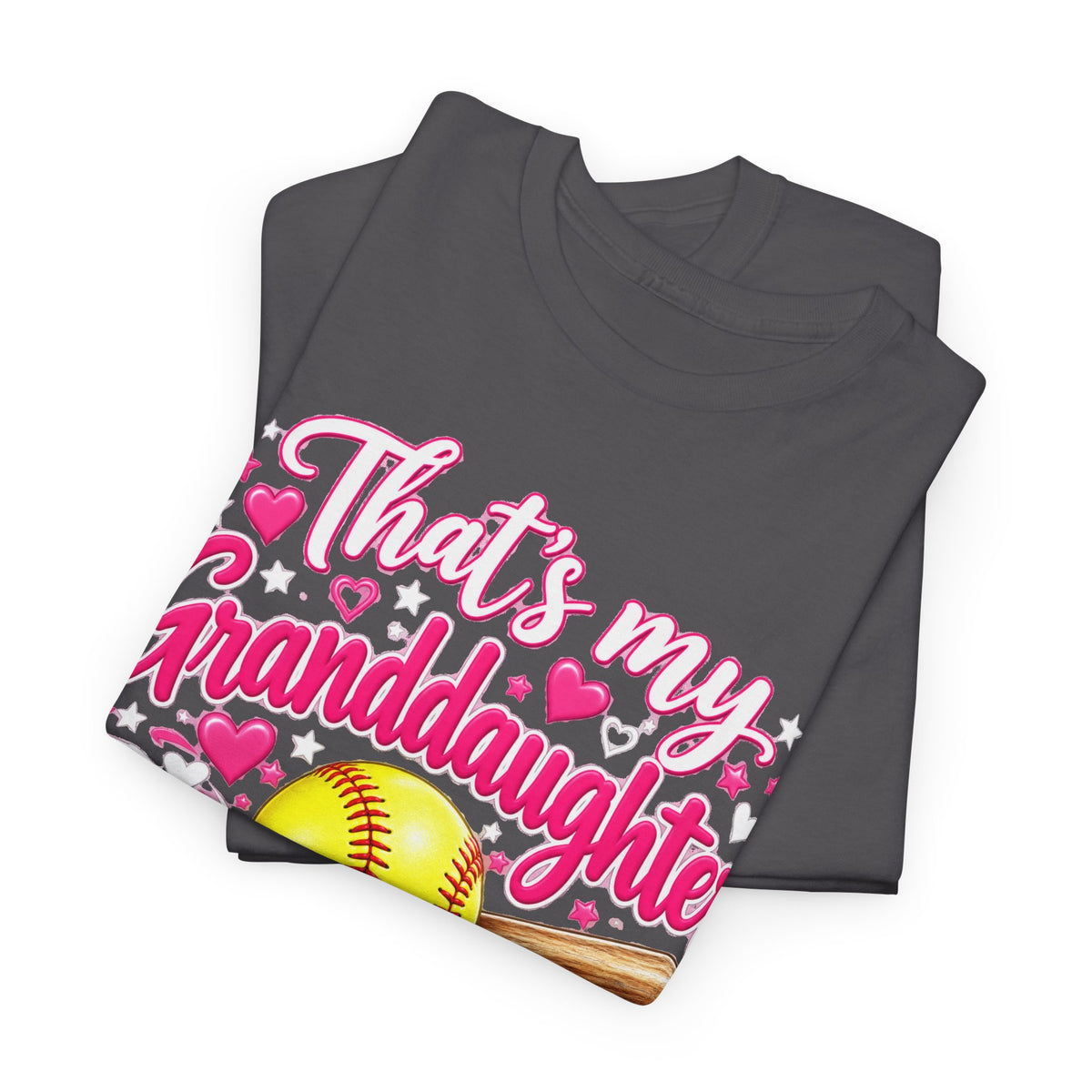 That’s My Granddaughter Out There Softball Grandma T-Shirt