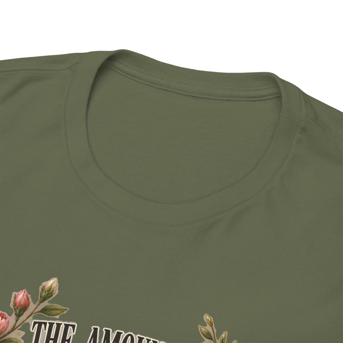 Inspirational Floral Tee — "The Amount Of Beautiful Things…Depends On Your Ability To Notice Them"