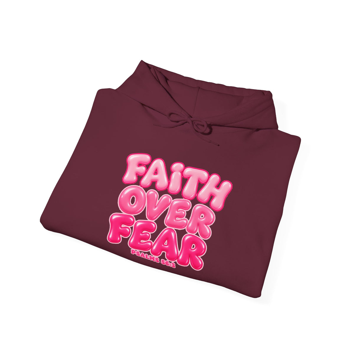 Faith Over Fear Inspirational Hoodie