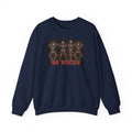 Crewneck Sweatshirt — 'Go Bucks' Dance Skeletons Graphic