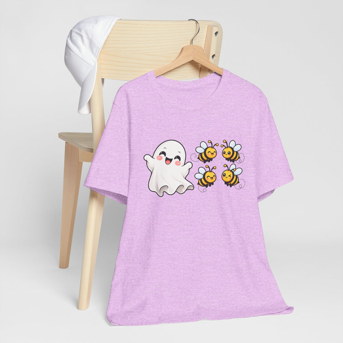 Boo & Bees Halloween Tee – Cute Ghost & Bee Shirt | Spooky Season Must-Have