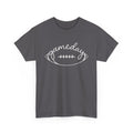 Gameday Football Tee — 'gameday' Script Football Graphic T-Shirt