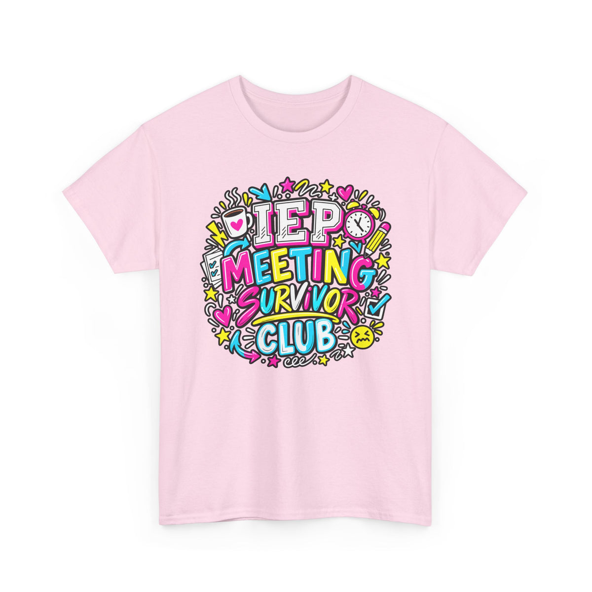Video Meeting Survivor Club T-Shirt — Funny Remote Work Tee