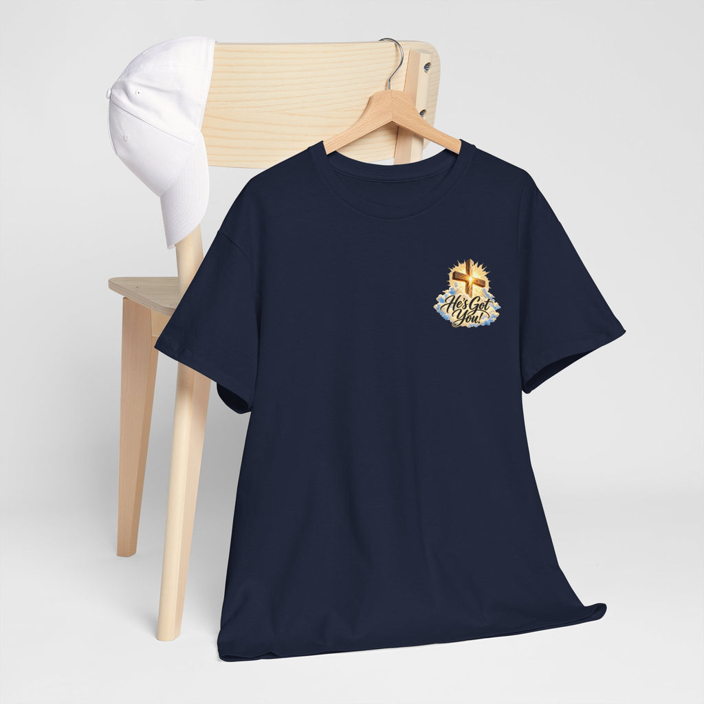 Don't Overthink It He's Got You Tee — Christian Cross Inspirational T‑Shirt