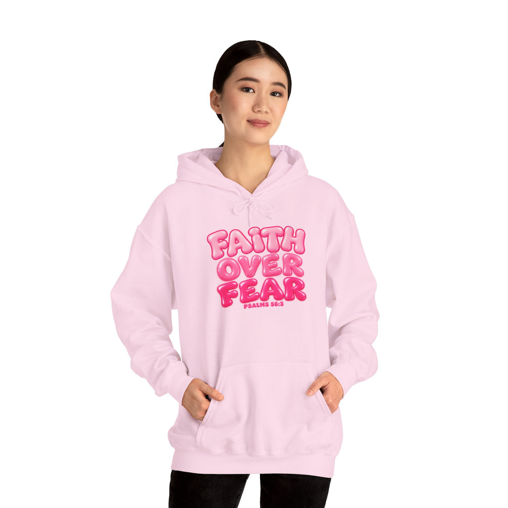 Faith Over Fear Inspirational Hoodie