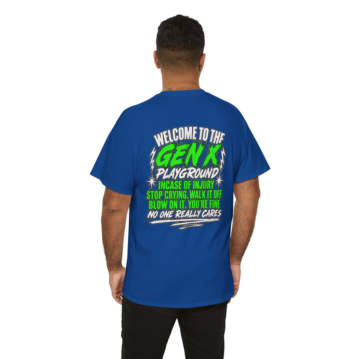 Gen X Playground T‑Shirt — "Welcome to the Gen X Playground" Graphic Tee