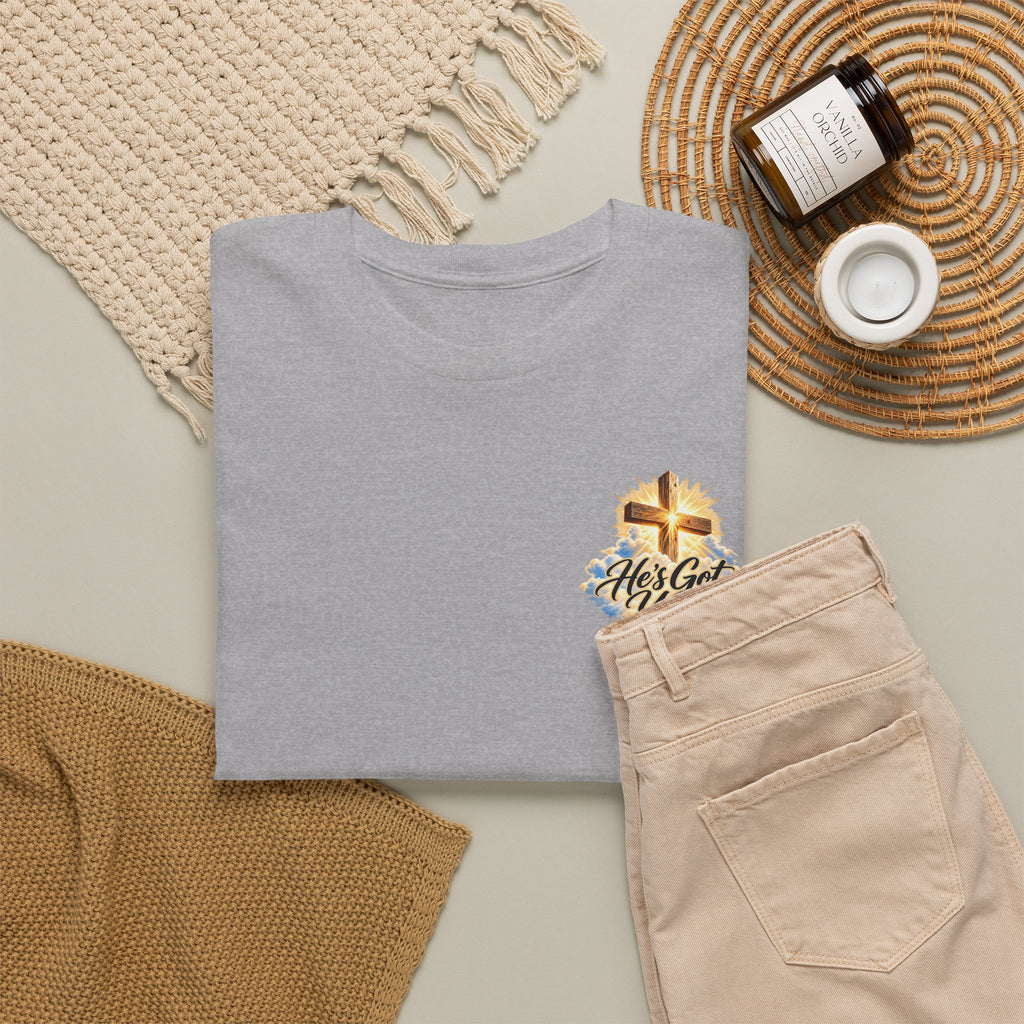 Don't Overthink It He's Got You Tee — Christian Cross Inspirational T‑Shirt
