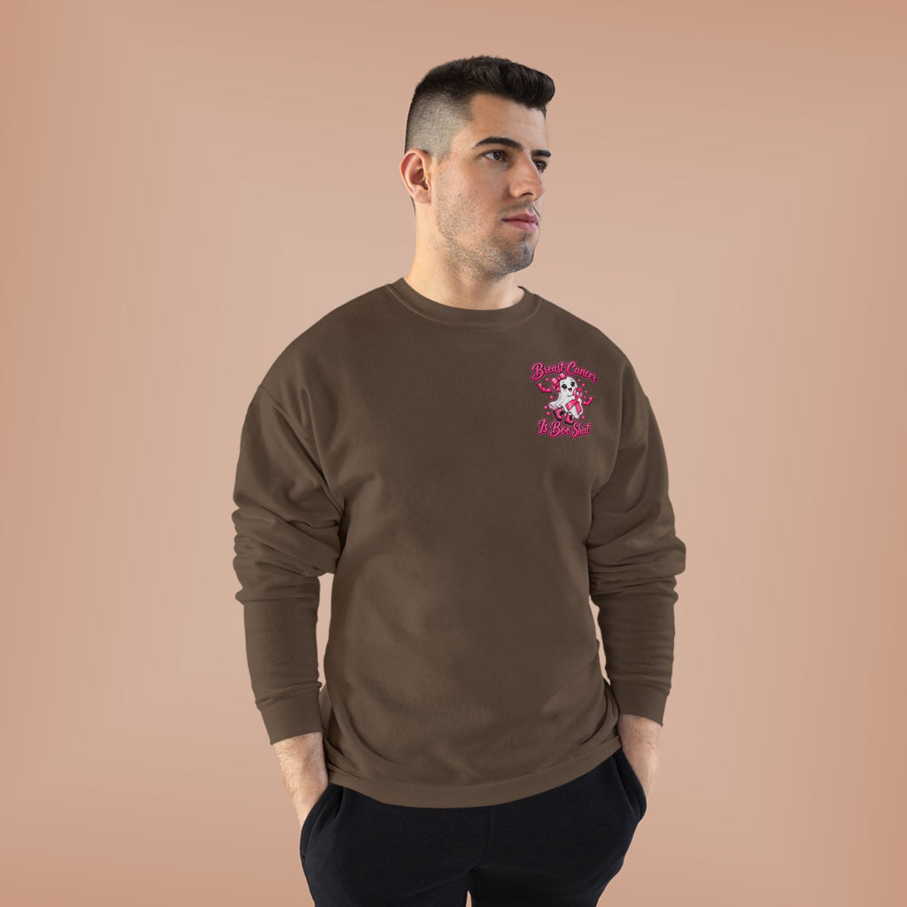 Breast Cancer Awareness Crewneck Sweatshirt – "In October We Wear Pink"