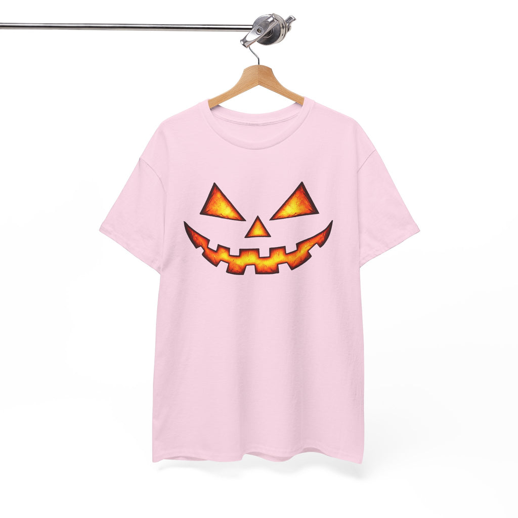 Jack-O'-Lantern Pumpkin Scary Face T-Shirt — Halloween Horror Costume Tee