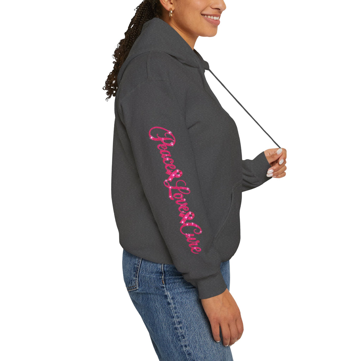 Pink Ribbon Breast Cancer Awareness Hoodie