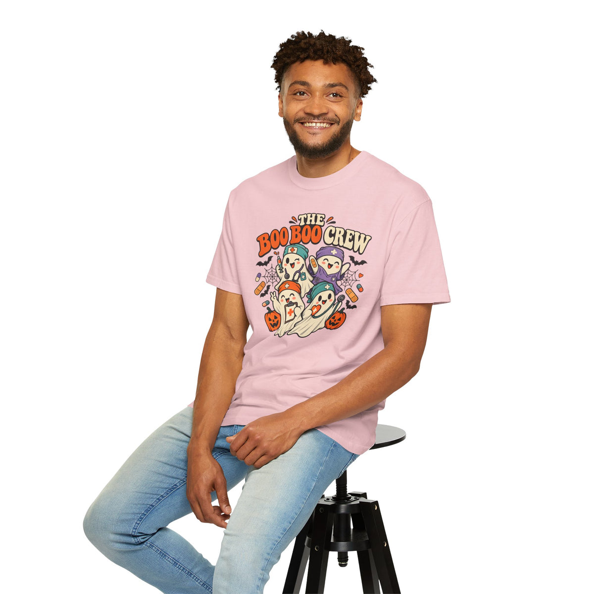 Halloween 'The Boo Boo Crew' Graphic T-Shirt
