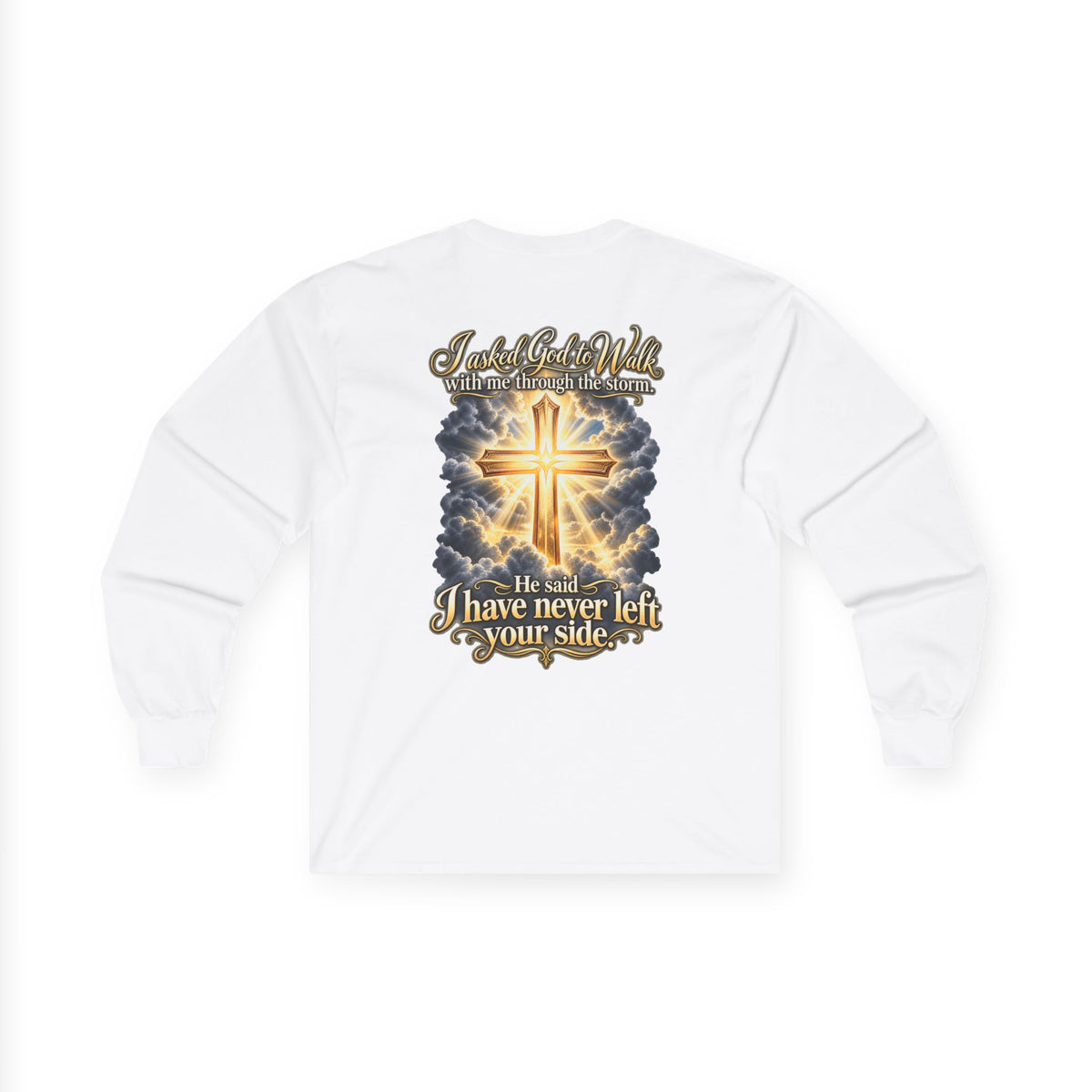 He Is Risen Christian Long Sleeve Tee