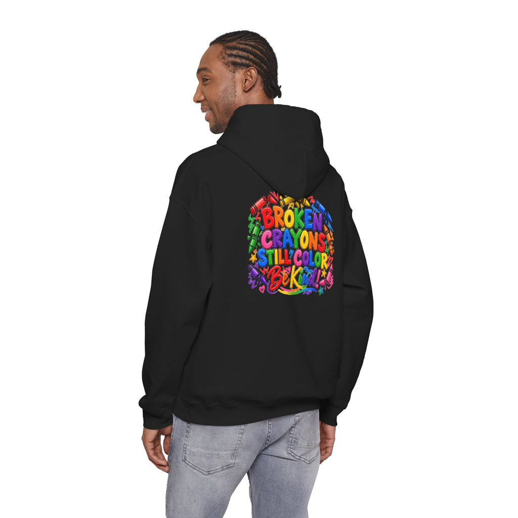 Broken Crayons Still Colorful Rainbow Art Hoodie