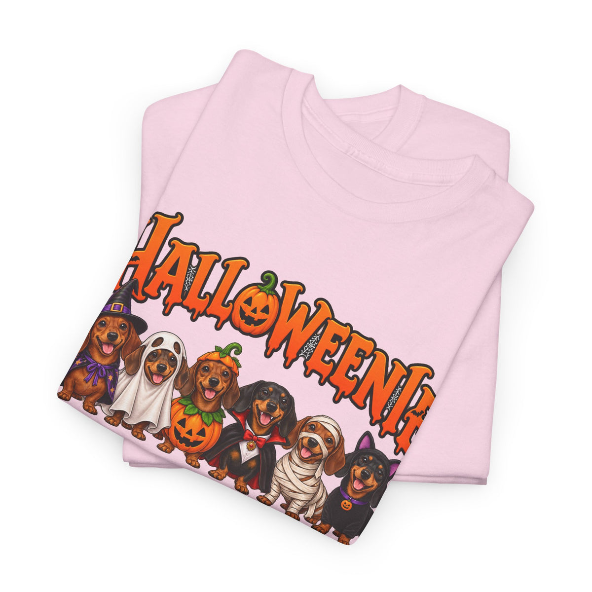 Halloweenie Dachshund T-Shirt | Halloween Dog Graphic