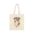 Boo-Yah Leopard Ghost Halloween Tote Bag