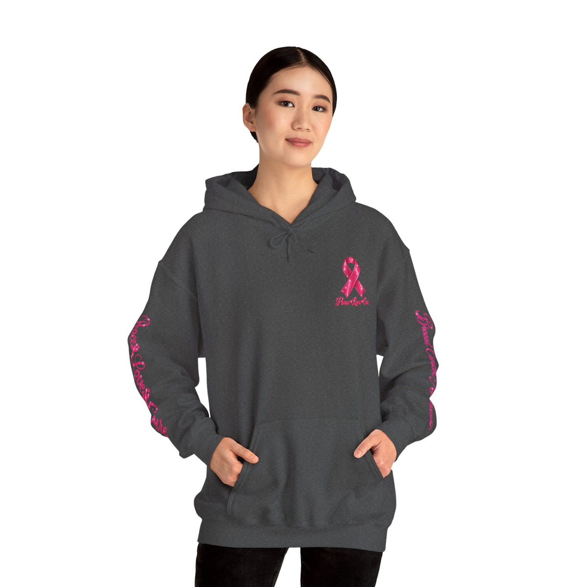 Pink Ribbon Breast Cancer Awareness Hoodie