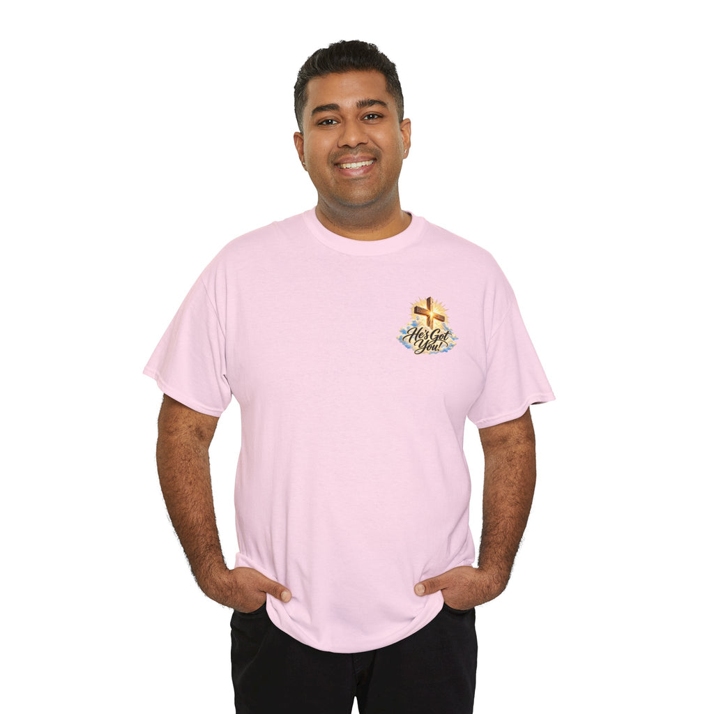 Don't Overthink It He's Got You Tee — Christian Cross Inspirational T‑Shirt