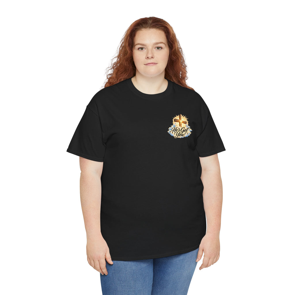 Don't Overthink It He's Got You Tee — Christian Cross Inspirational T‑Shirt