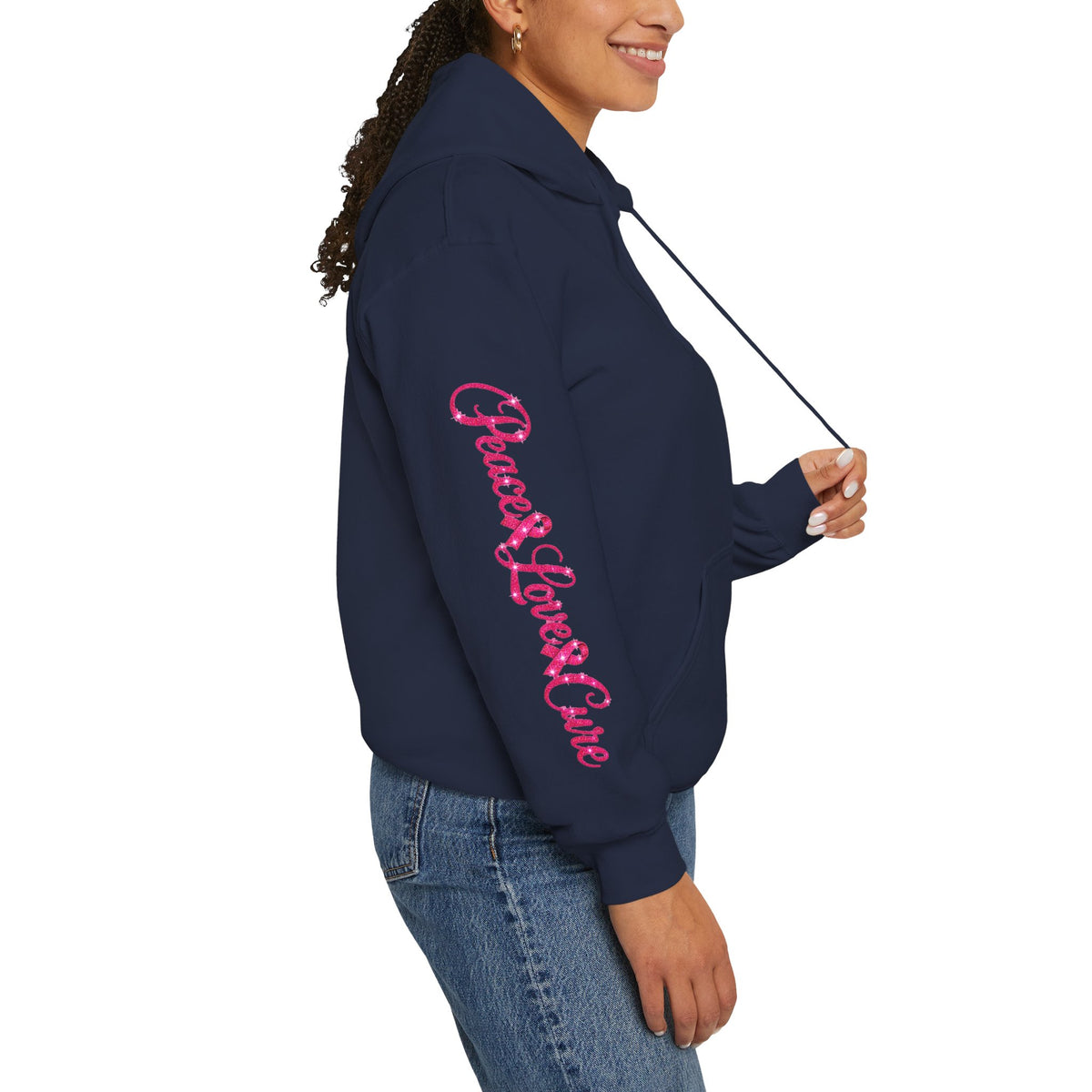 Pink Ribbon Breast Cancer Awareness Hoodie