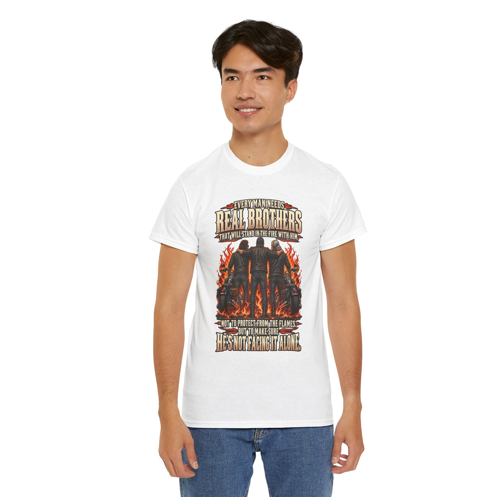 Real Brothers Graphic T-Shirt – Brotherhood and Strength
