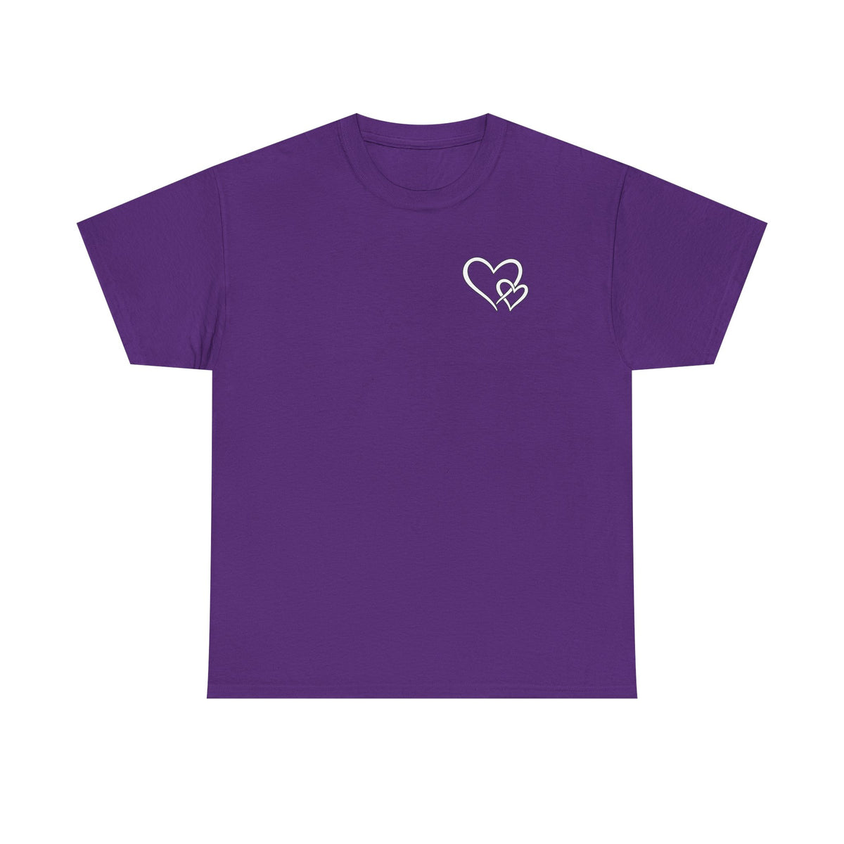 Inspirational Heart T-Shirt – "To the Person Behind Me: You Are Amazing, Beautiful and Enough" Motivational Tee