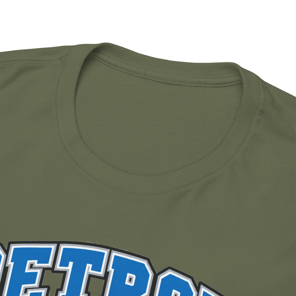 Detroit Thanksgiving Football Tee — Turkey Mascot Game Day Shirt