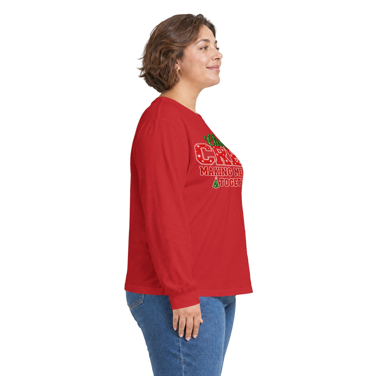 Christmas Crew Making Memories Together Long Sleeve Tee