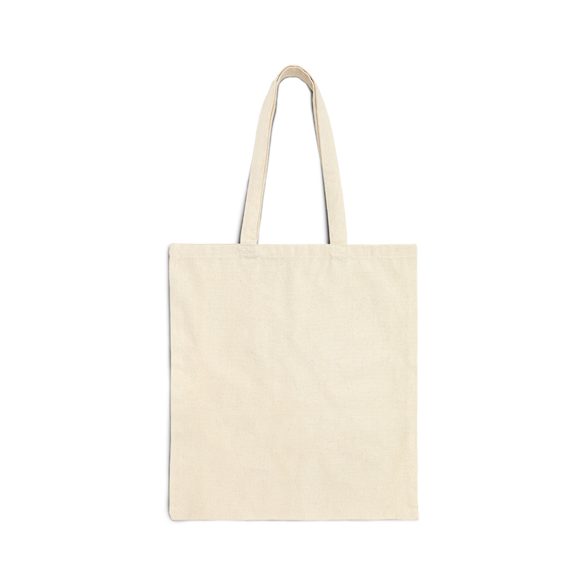 Tote Bag — Vintage Halloween Black Cat & Moon Pumpkin “Most Wonderful Time” Canvas Tote