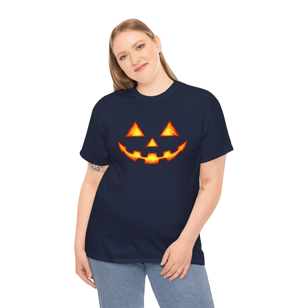 Halloween Jack-O'-Lantern Happy T-Shirt